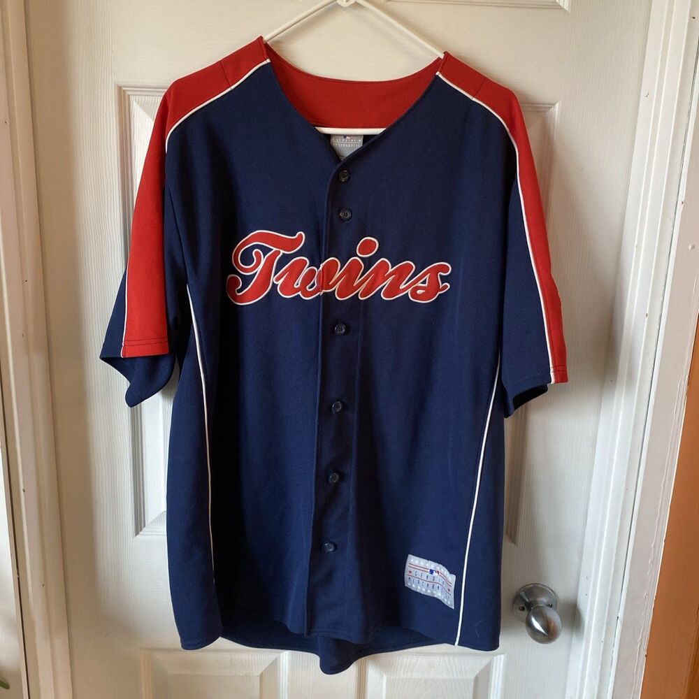 Minnesota Twins Men’s XL Justin Morneau MLB Genuine Merchandise Jersey Stitched